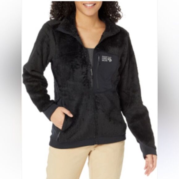 Mountain Hard Wear Polartec High Loft Jacket Black Women’s size S - Picture 1 of 8